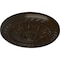 Ekena Millwork Randee Ceiling Medallion (Fits Canopies up to 3 7/8"), Hand-Painted Bronze, 20"OD x 1 3/8"P CM20HABZS - alternate 3